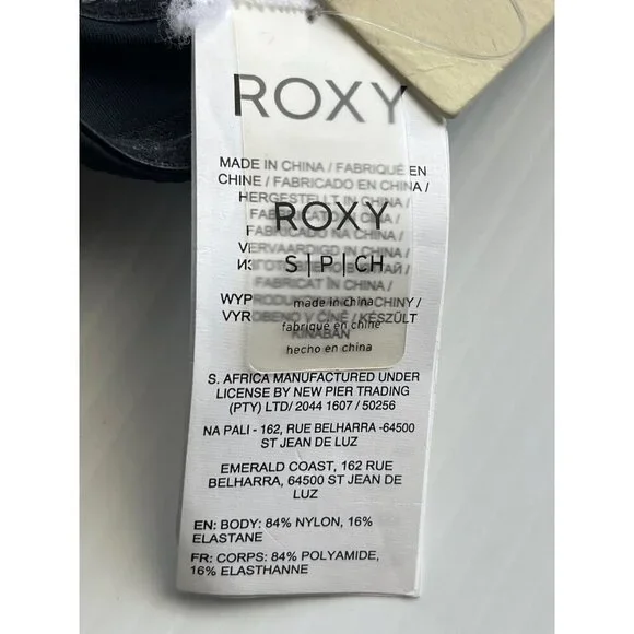 Roxy Junior's Women's Black Beach Classic Underwire Bikini Swim Top Size S - Picture 6 of 13